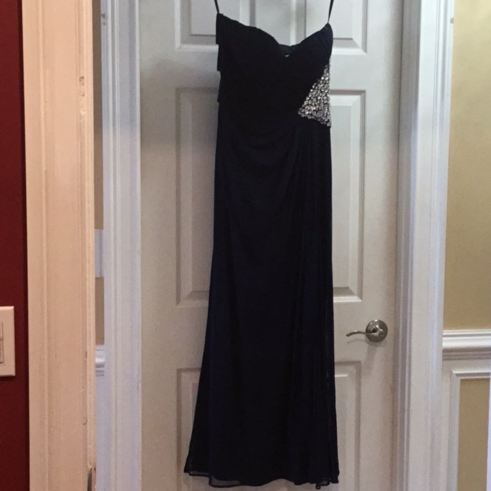 Dark Blue Prom/wedding dress